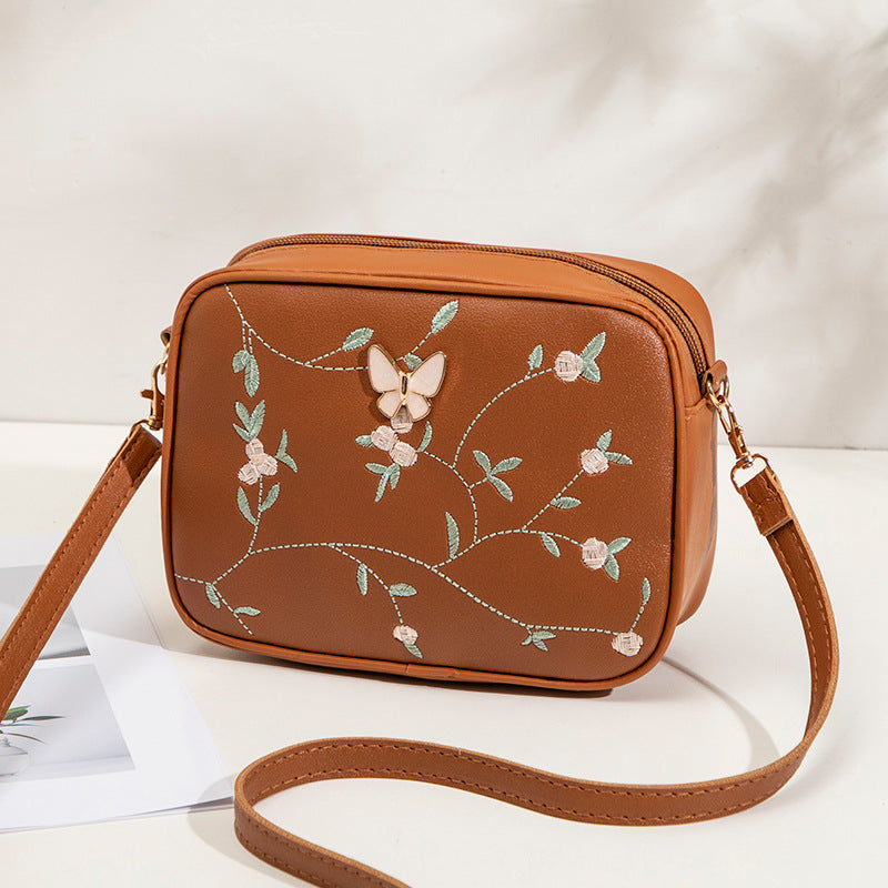 Fashion Butterfly Decoration Personal Change Packet Crossbody Bags