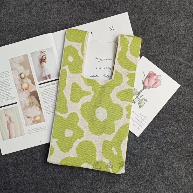 Korean Style Woolen Yarn Fashion Simple Handbags