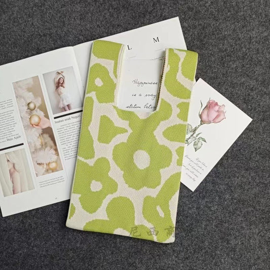 Korean Style Woolen Yarn Fashion Simple Handbags