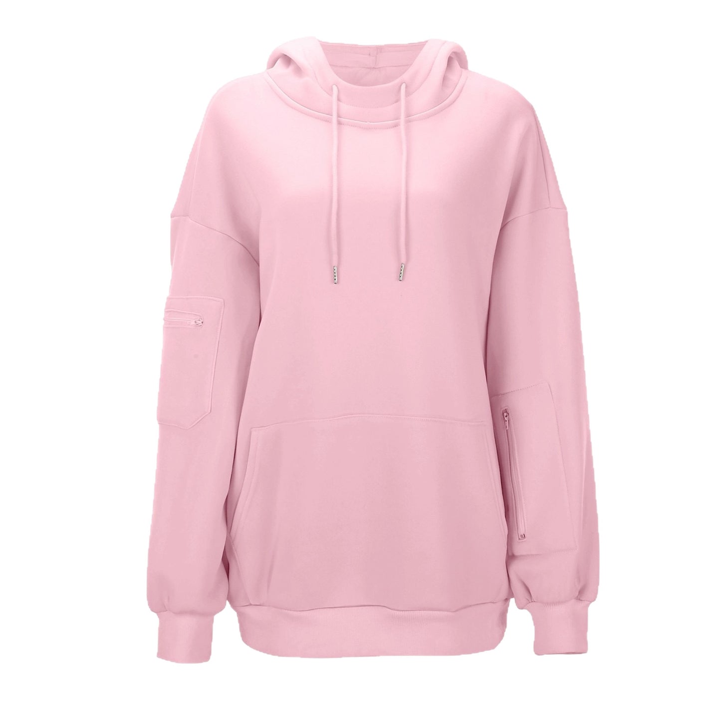 Women's Color Loose-fitting Versatile Casual Simple Personality Women's Sweater, Sweater