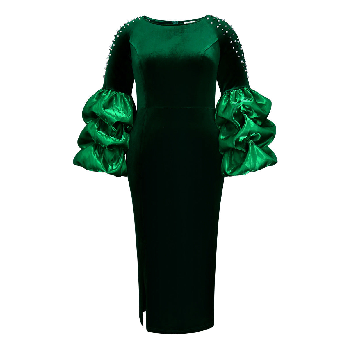 Unique Design Beaded Dress High Waist Dresses
