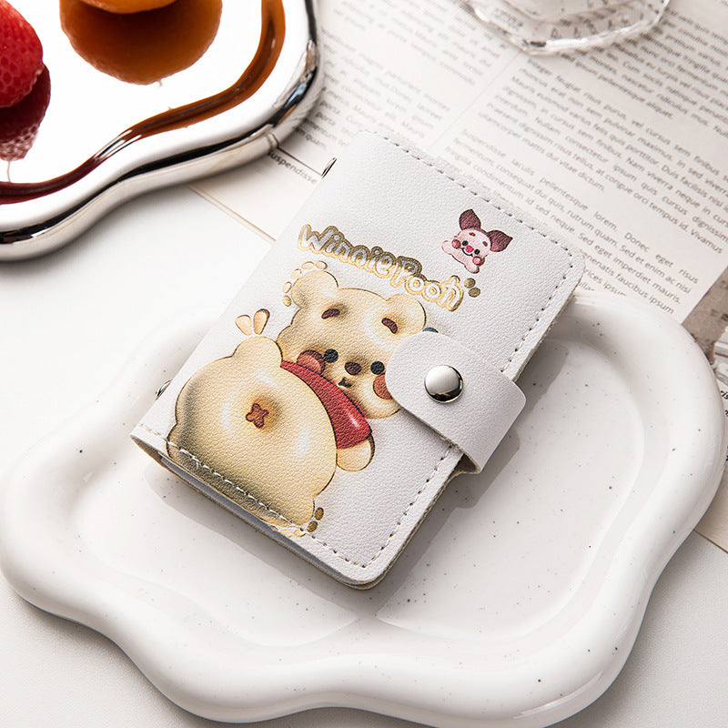 Mary Cartoon Cute Large Capacity Multiple Slots Card Holder
