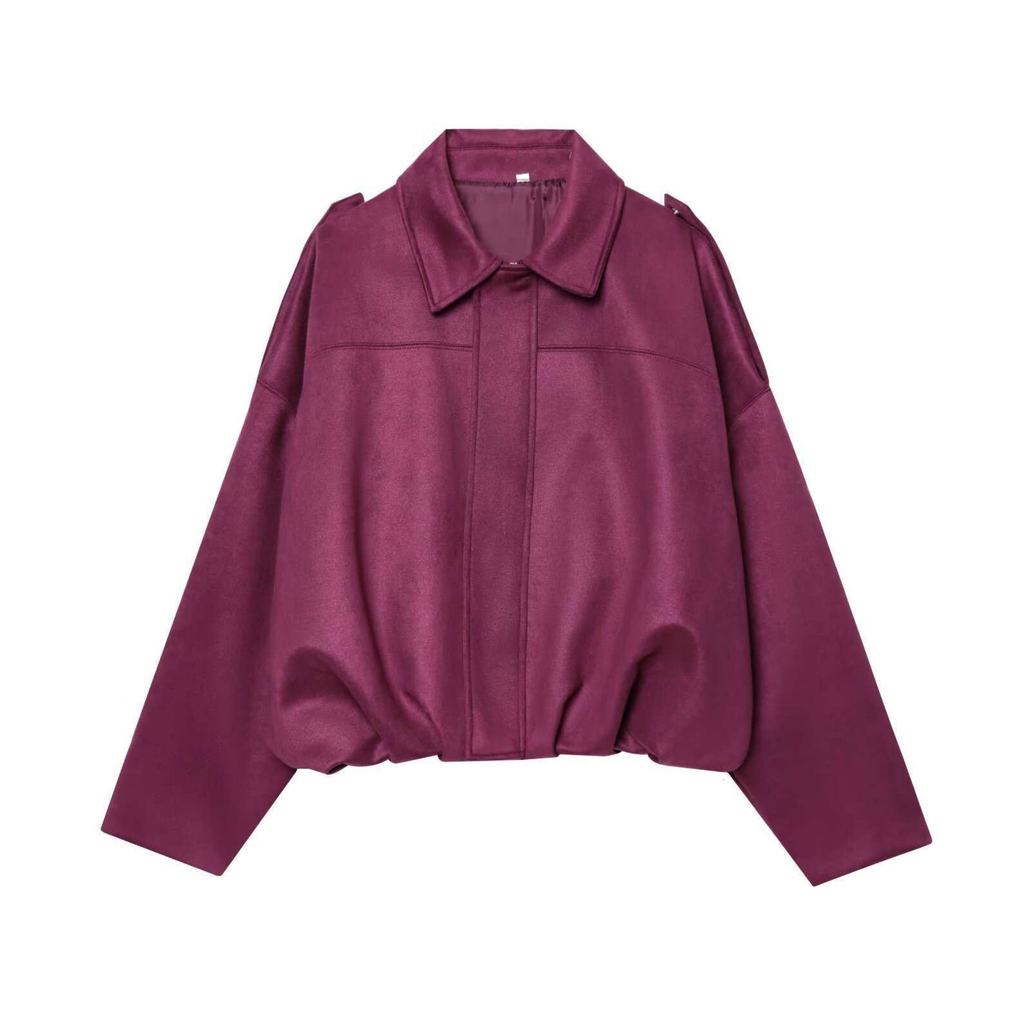Effect Suede Fashion Pilot Imitation Temperament Jackets