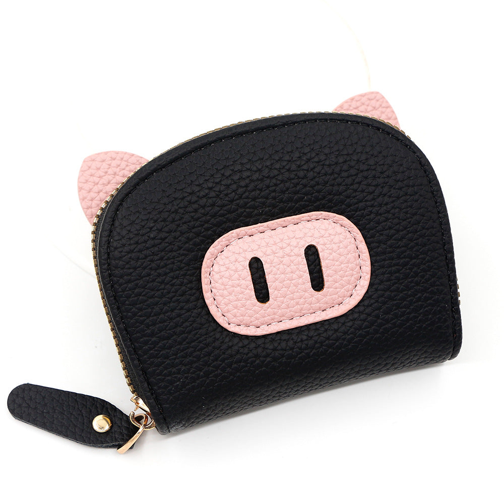 Piggy Certificate Lightweight Organ Cute Multiple Card Holder