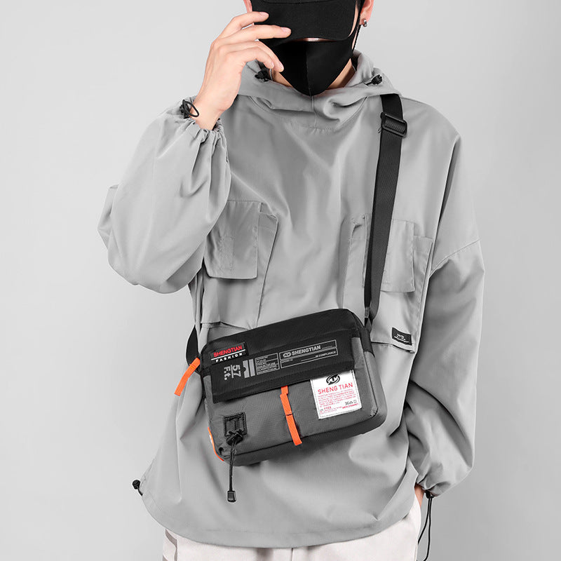 Men's Fashion Leisure Lightweight Oxford Cloth Simple Men's Shoulder Bags