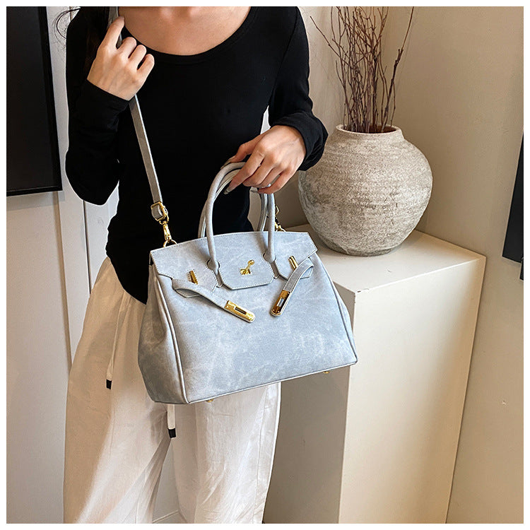 High-grade Blooming Large Capacity Niche Fashion Handbags