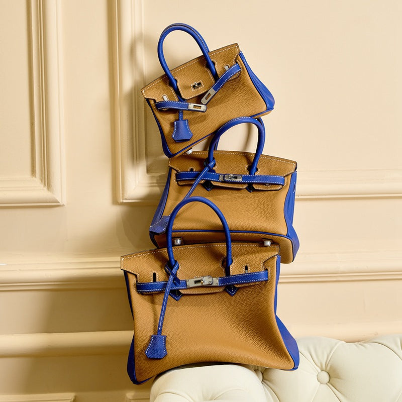 Women's Niche Large Capacity Genuine High Sense Handbags