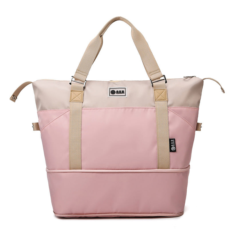 Matching Short-distance Dry Wet Separation Thickened Travel Bags