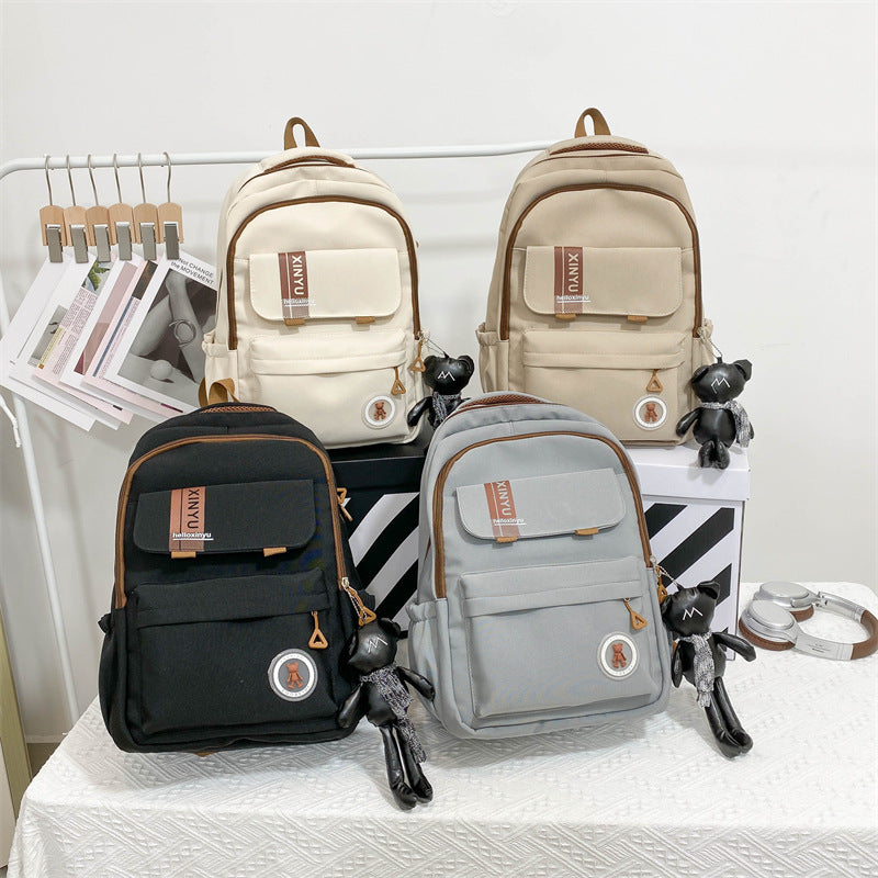 Women's & Men's & Early High Korean Fashion Couple Backpacks
