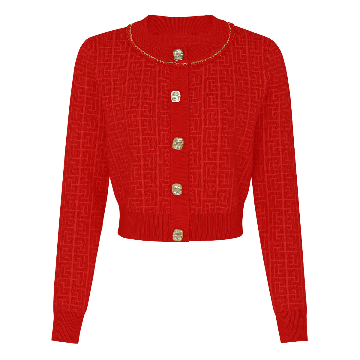 Women's Quality Fashion Knitted Popular Chain Belt Dresses