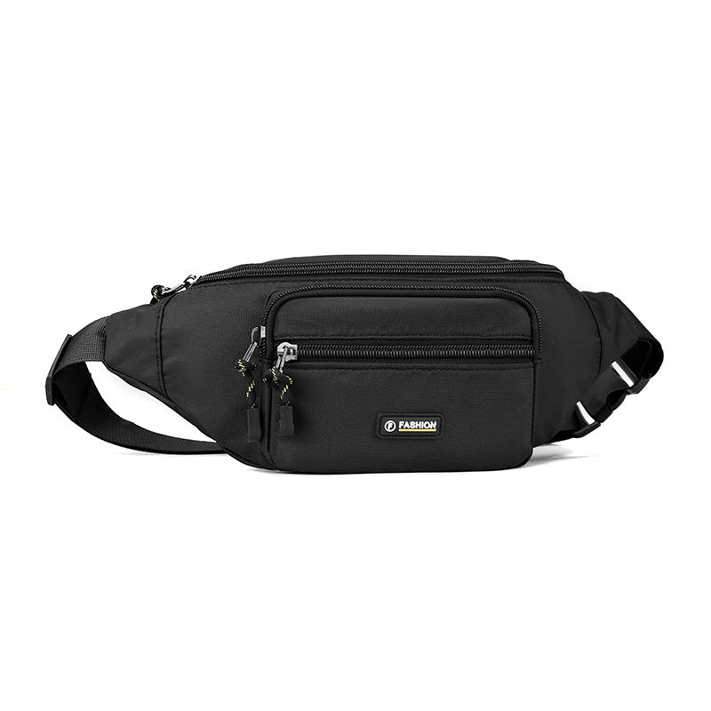 Men's Leisure Lightweight Nylon Cloth Riding Large Men's Chest Bags