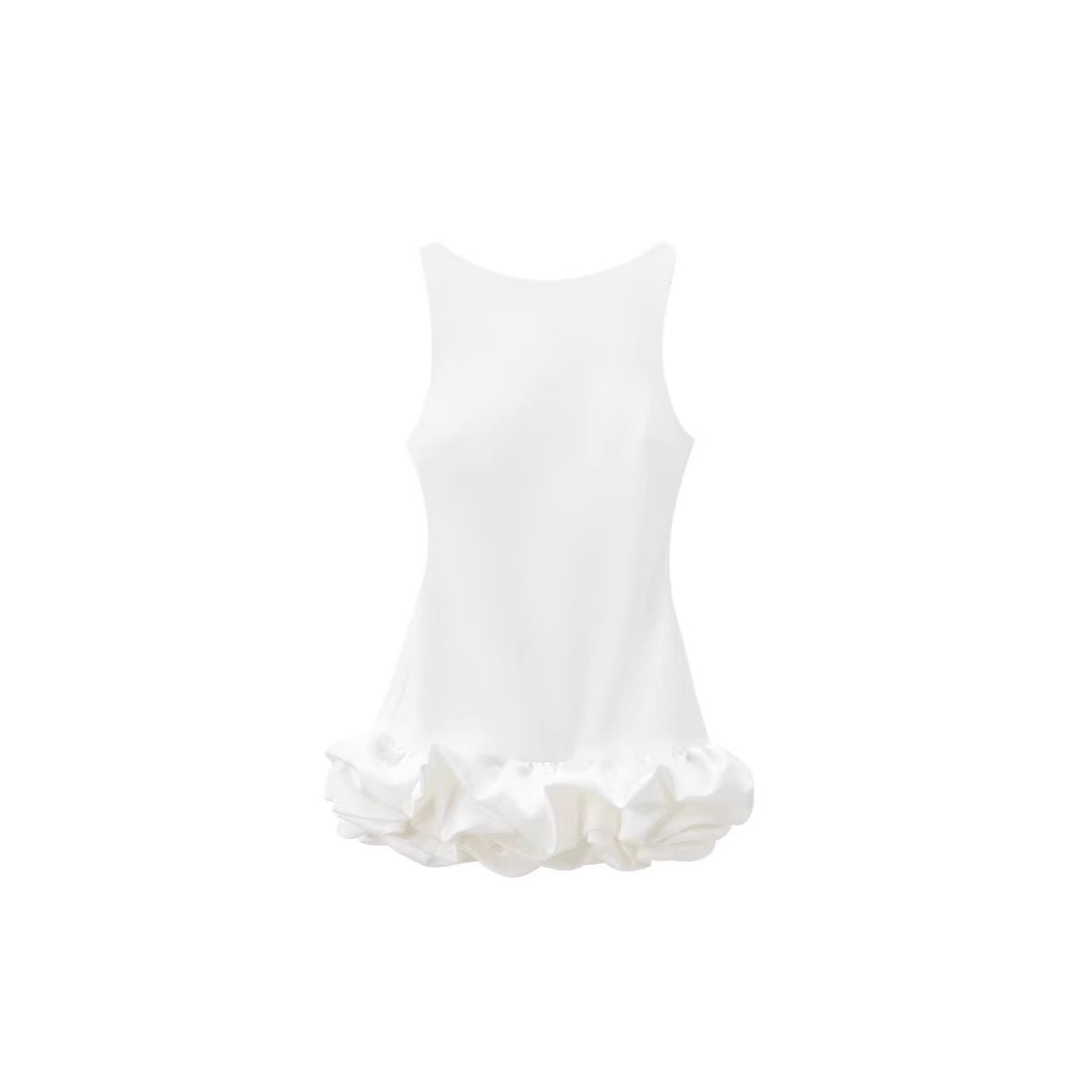 Women's Summer Elegant Sexy Sleeveless Strap Lace Dresses