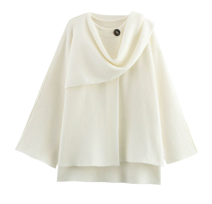 Women's Popular Slouchy Cape Knitted Loose Jackets