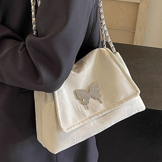 Women's High-quality Commuter Butterfly Element Easy Matching Shoulder Bags