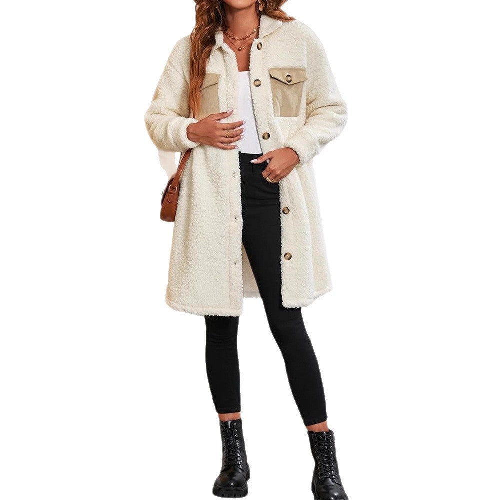 Women's Pretty Single Row Cashmere Warm Sweaters