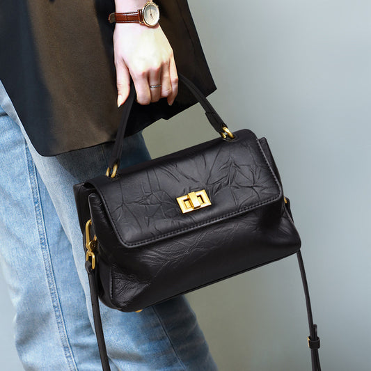 Women's Leather Large Capacity High-grade Hand Crossbody Bags