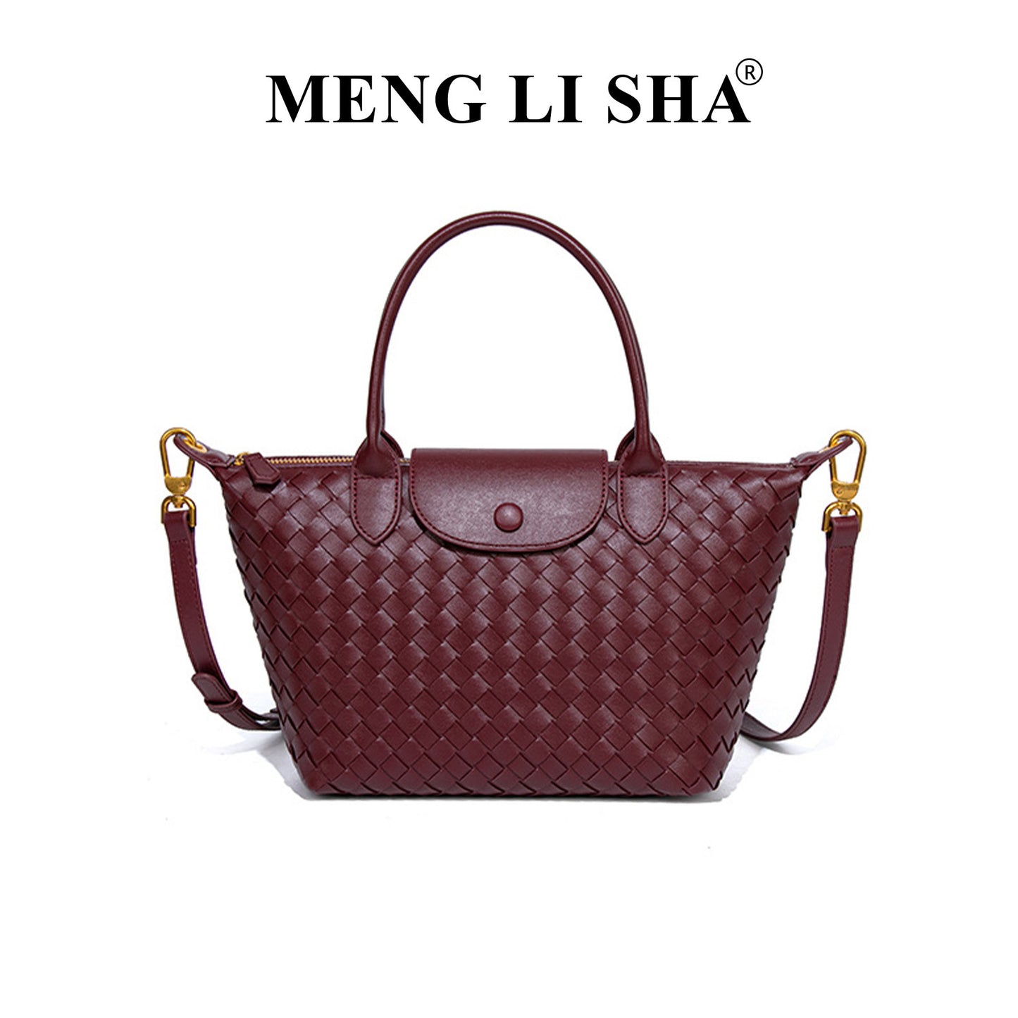 High-grade Hand-woven Commuter Portable Dumpling Simple Crossbody Bags