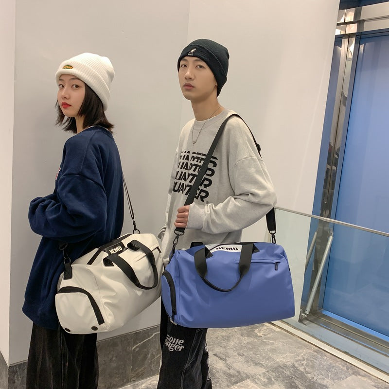 Women's Portable Large Capacity Dry Wet Separation Travel Bags