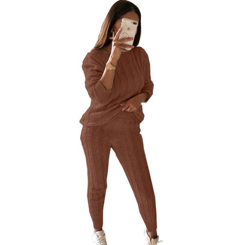 Women's Versatile Trendy Fashion Solid Color Sweaters