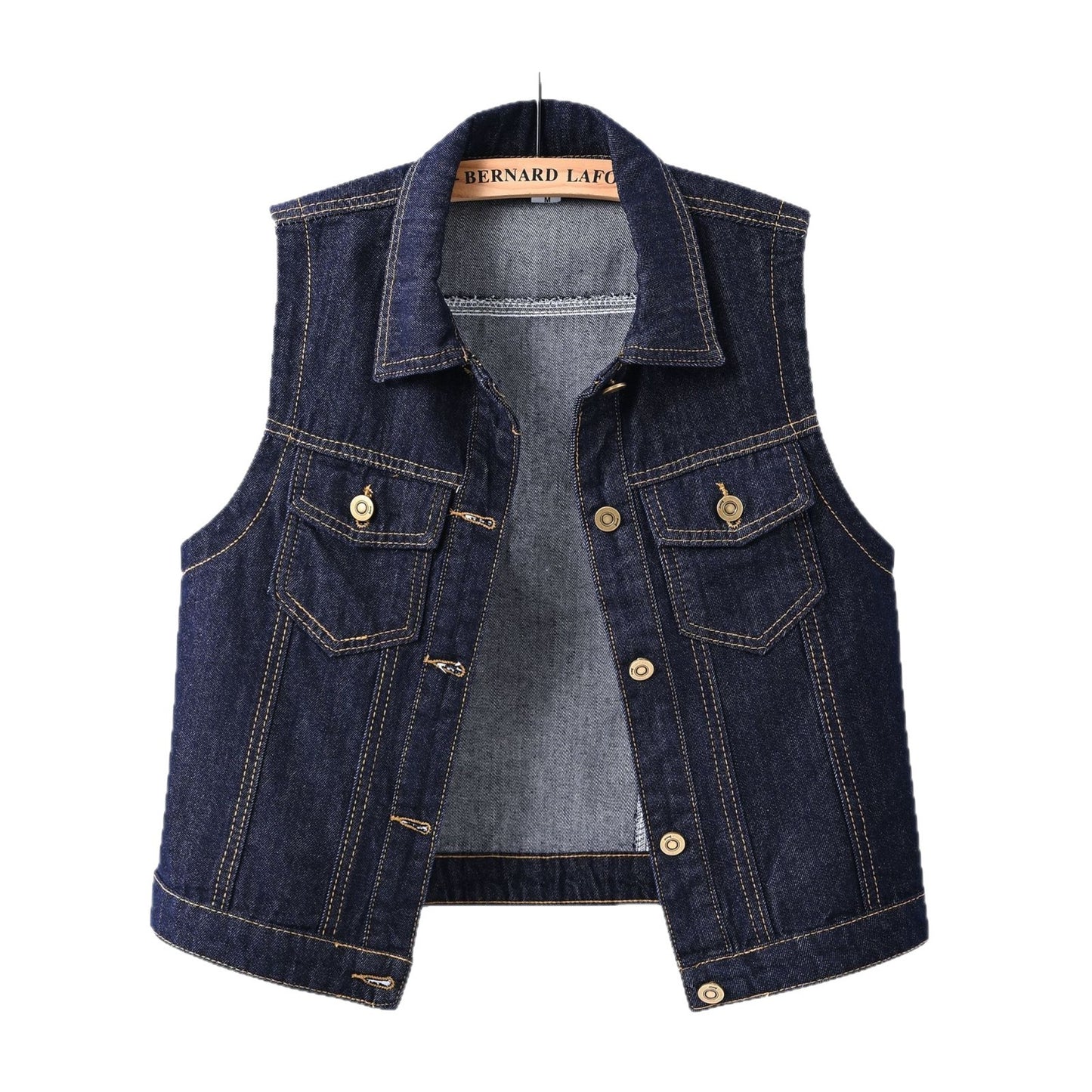Women's Sleeveless Casual Retro Western Style Slim Fit Women's Vest