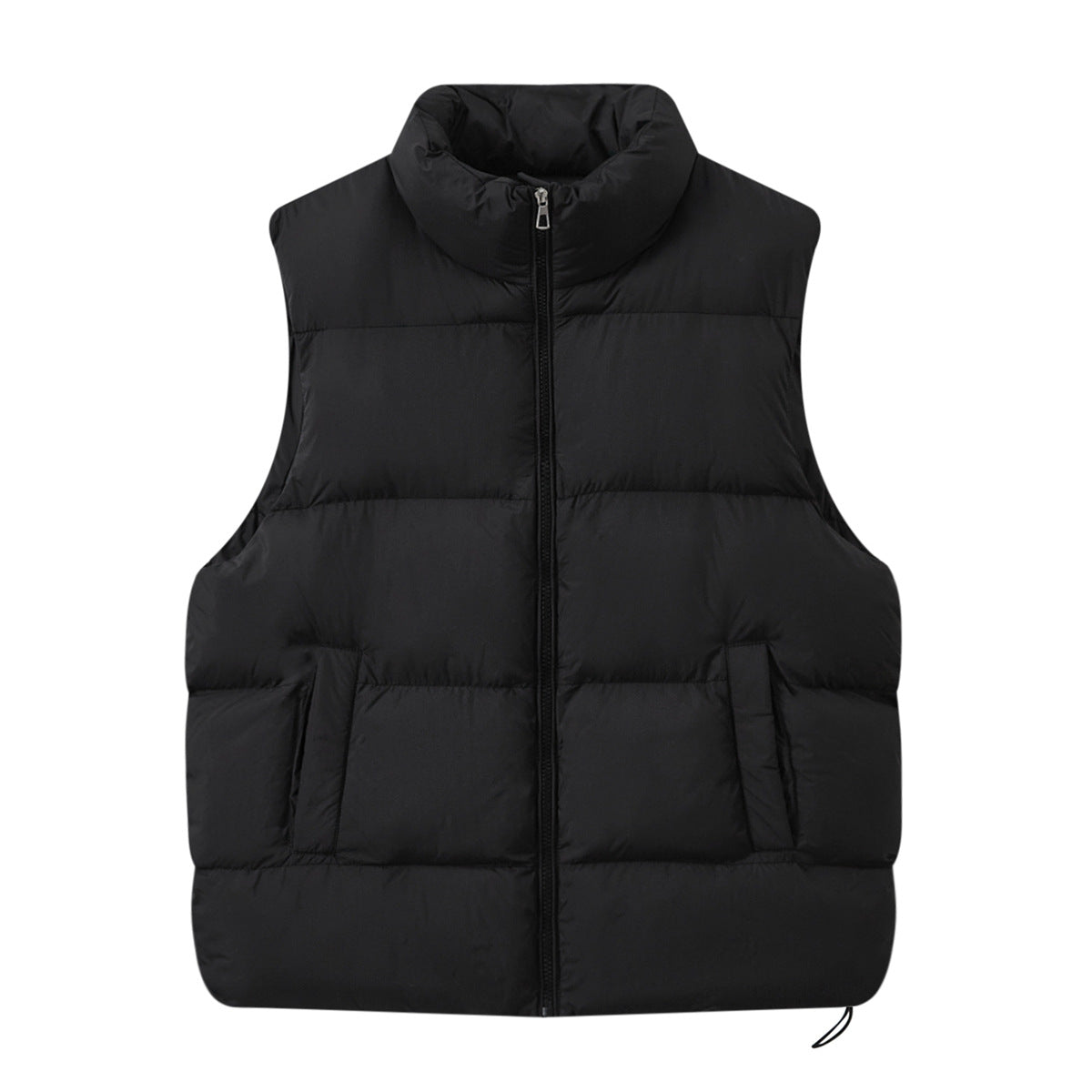 Winter Waistcoat Loose Warm Stand Collar Women's Vest