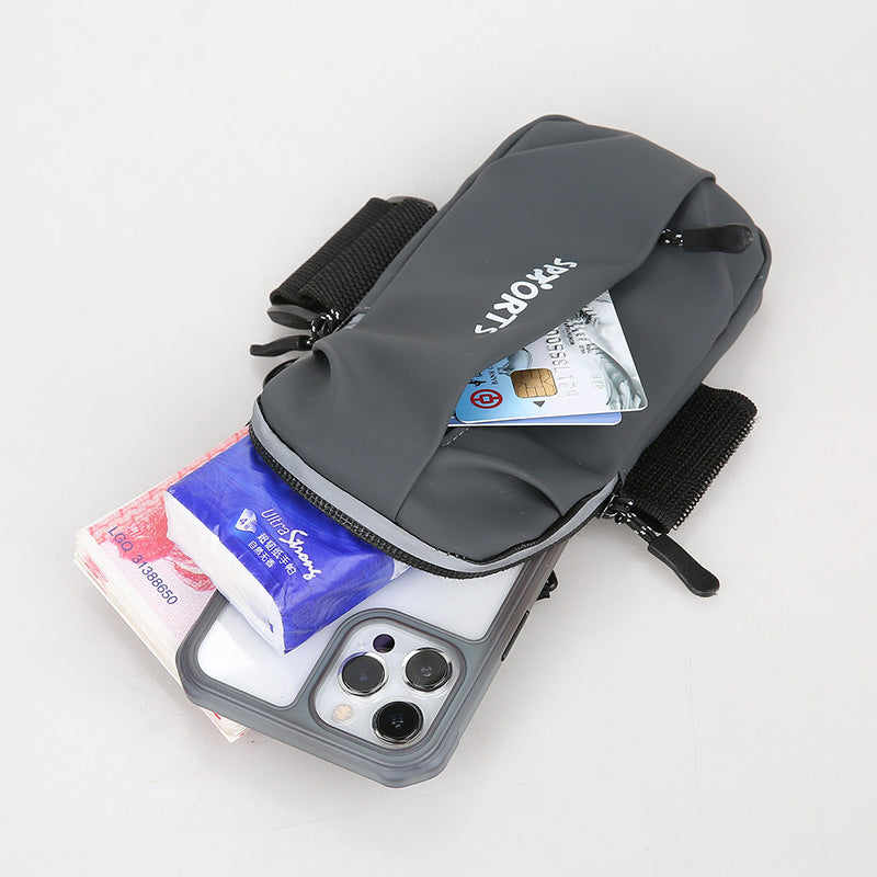 Men's Fashion Mobile Vertical Design Solid Color Phone Bags