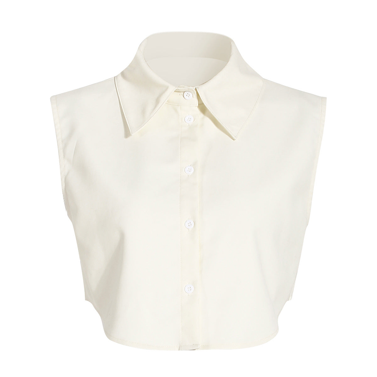 Women's Niche Two-piece Shawl Sleeveless Shirt Personality Coats