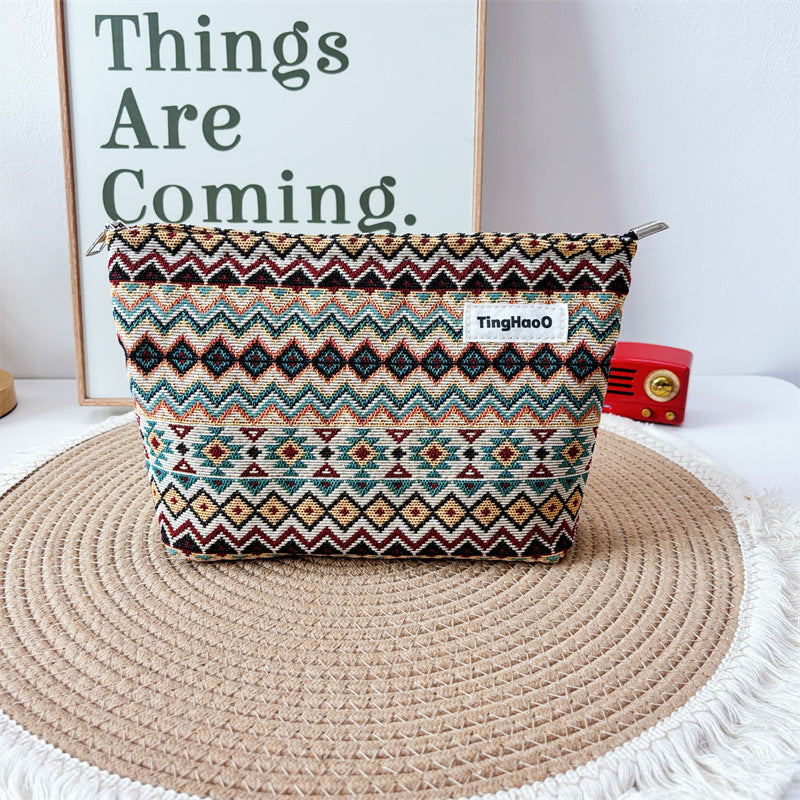 Women's Fabric Storage Artistic Ethnic Style Clutch Bags