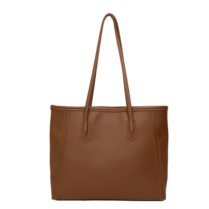 Women's Large Capacity Fashionable Korean Style Easy Tote Bags