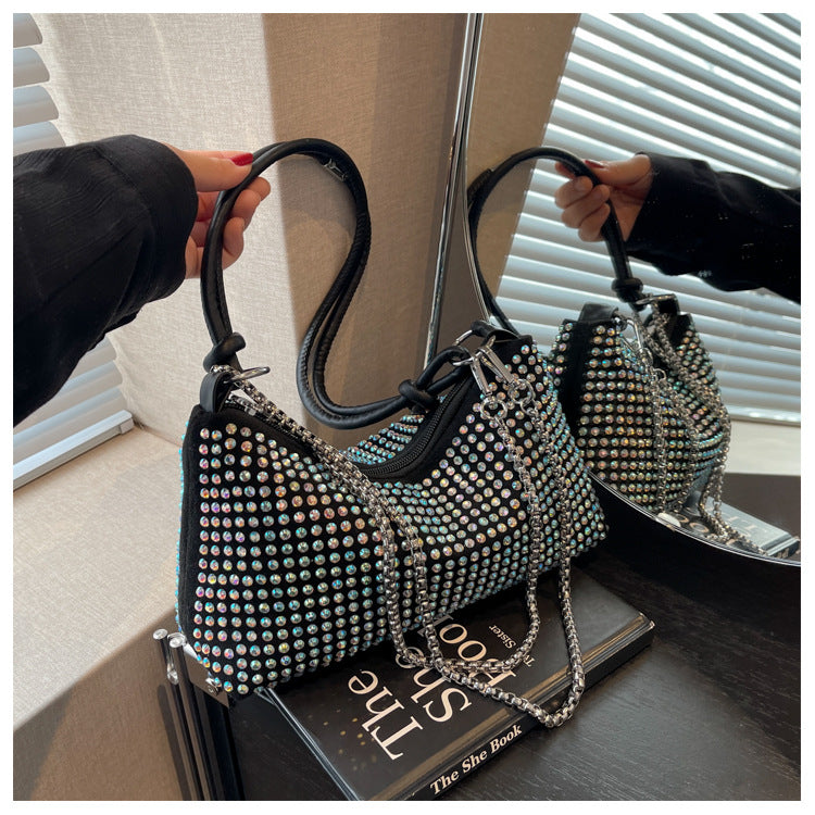 Women's Simple Western Style Underarm Early Summer Shoulder Bags