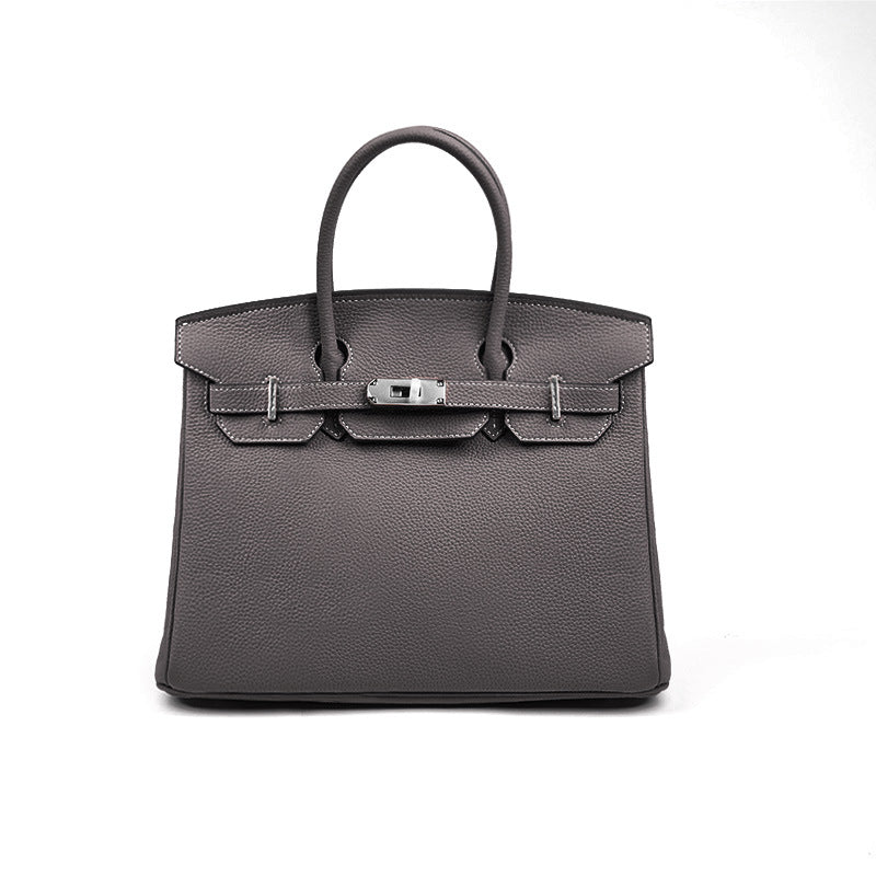 Women's High Sense Fashion Temperament Genuine Leather Classic Handbags