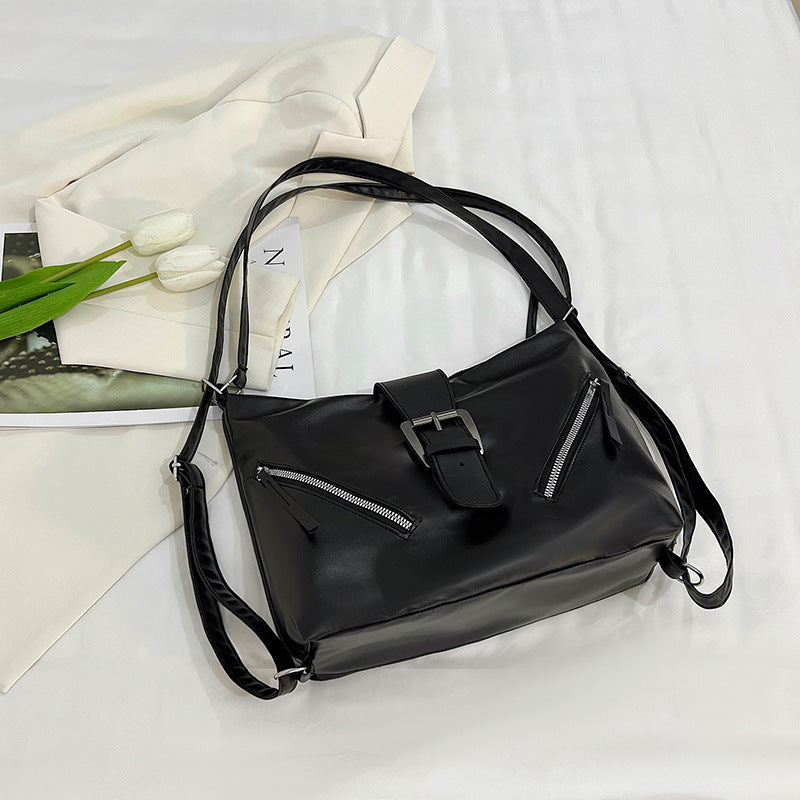 Women's Glamorous Large Capacity Commuter Retro Tote Bags