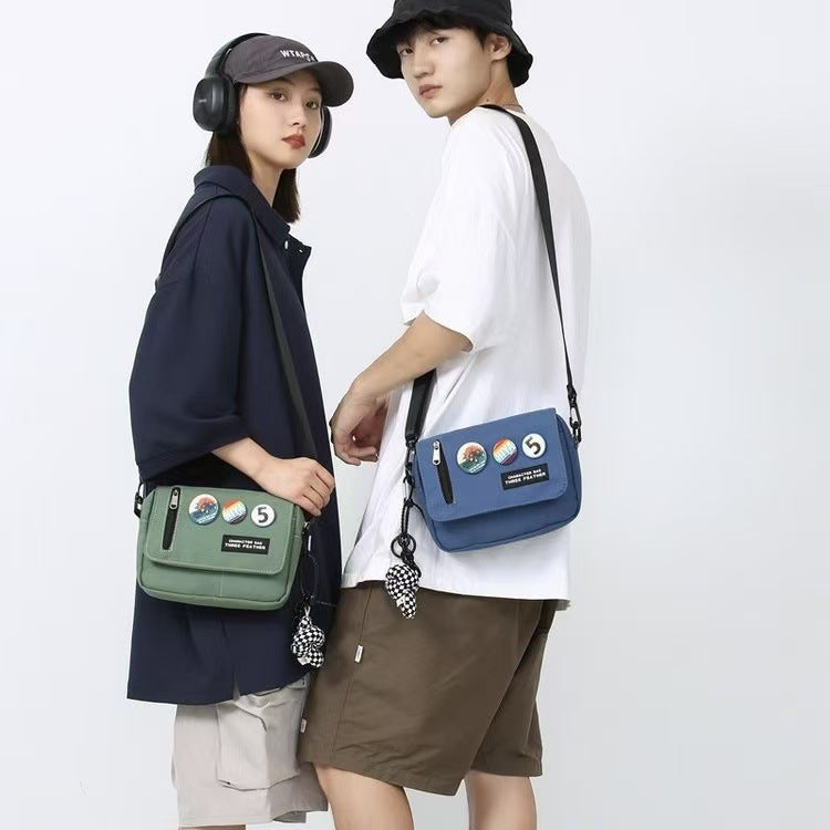 Women's & Men's & Fashion Style Personalized Work Clothes Men's Shoulder Bags