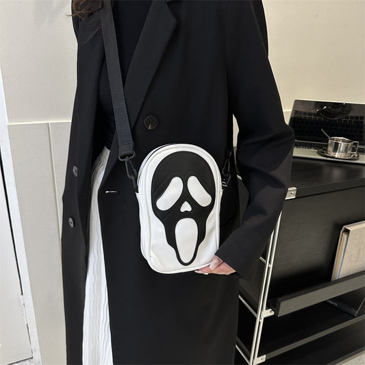 Women's Skeleton Eccentric Personality Ghost Halloween Shoulder Bags