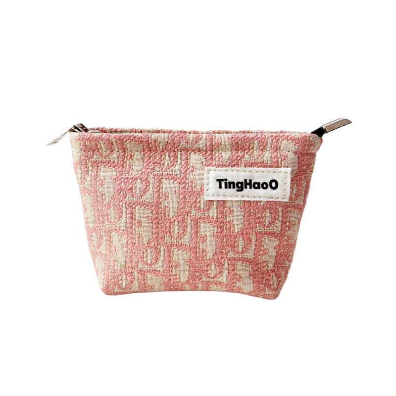 Women's Niche Fabric Makeup Wash Large Capacity Bags