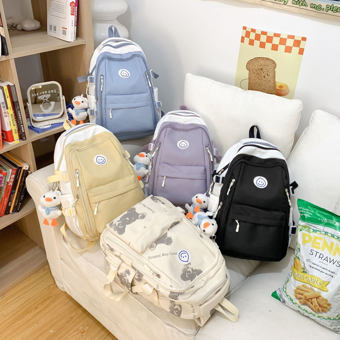 Primary Grade To Large Capacity High Backpacks