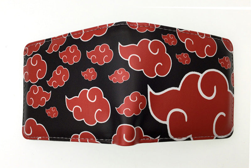 Ninja Red Cloud Four Generation Short Ladies Wallets