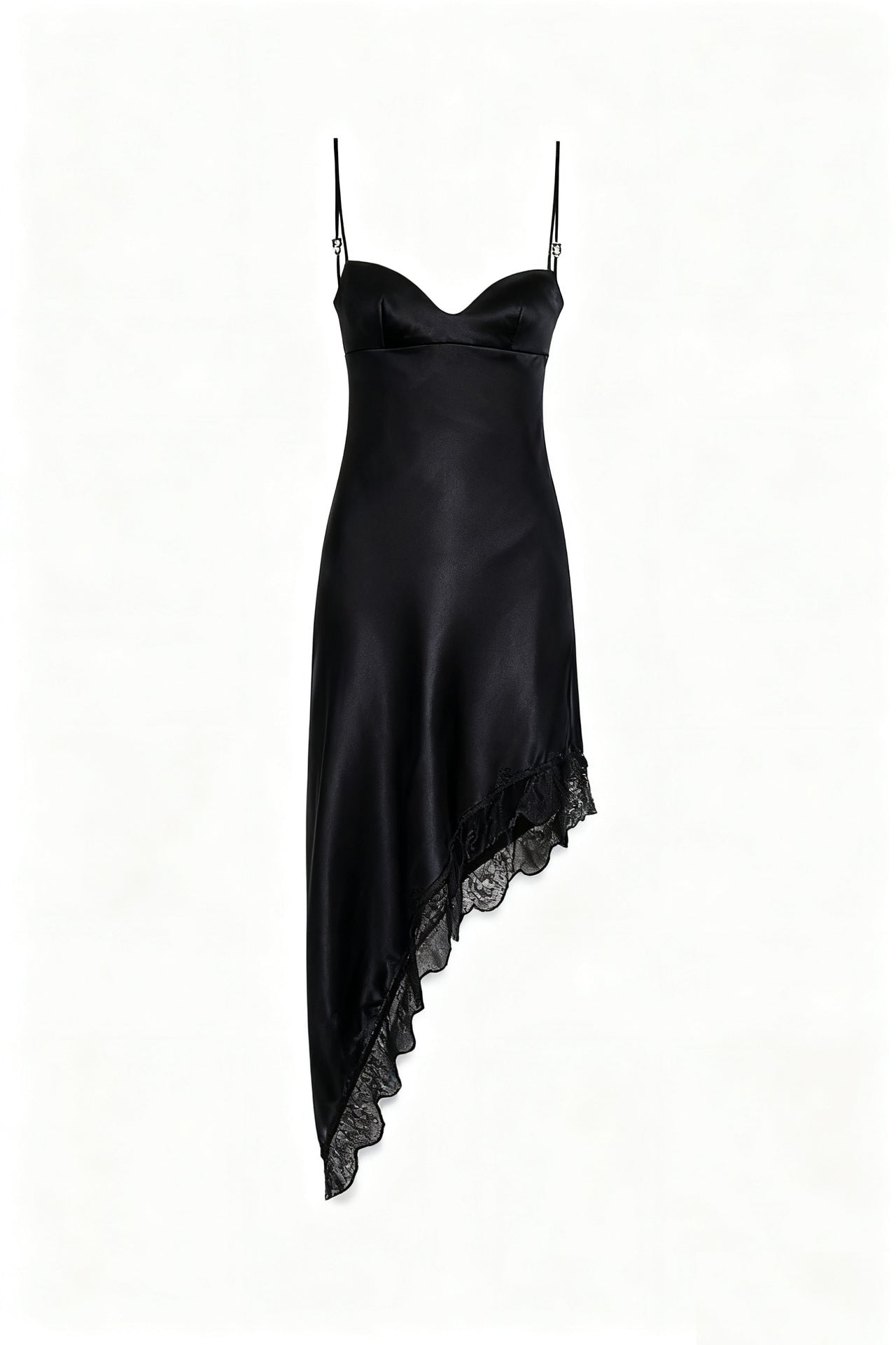 Women's Lace Silk Satin Sexy Slip Home Dress