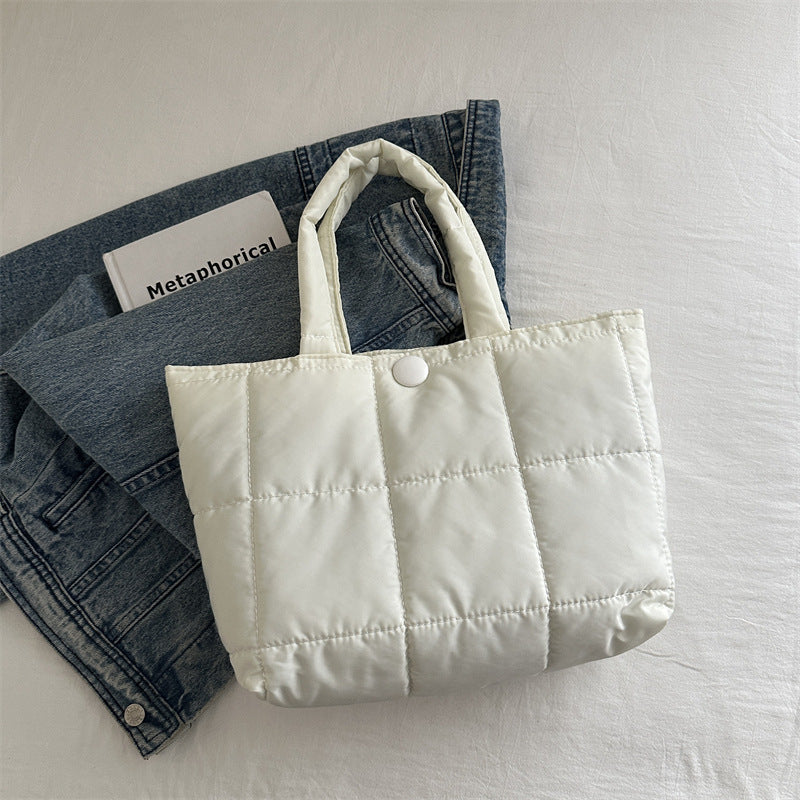 Korean Style Cotton Clothes Large Capacity High Tote Bags
