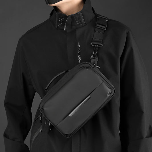 Men's Simple Fashion Horizontal Waterproof Trendy Men's Chest Bags