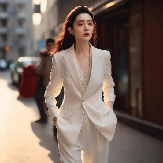 Women's Capable Elegant Light Luxury European Goods Fried Suits