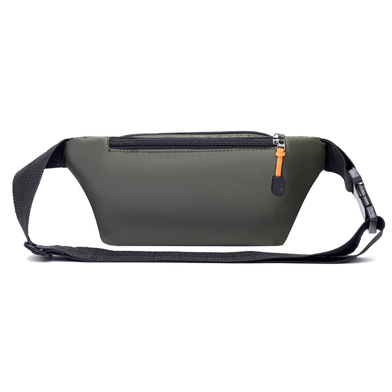 Men's Derm Waterproof Simple Large Capacity Cashier Men's Waist Packs