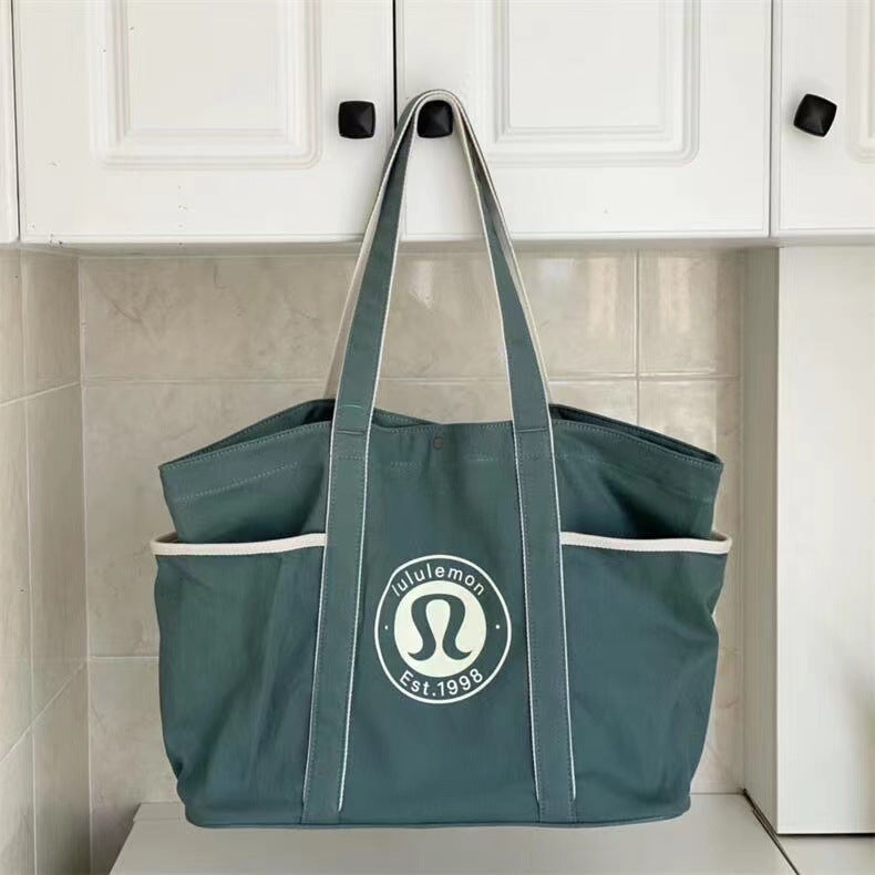 Attractive Popular Innovative Capacity Canvas Underarm Shoulder Bags