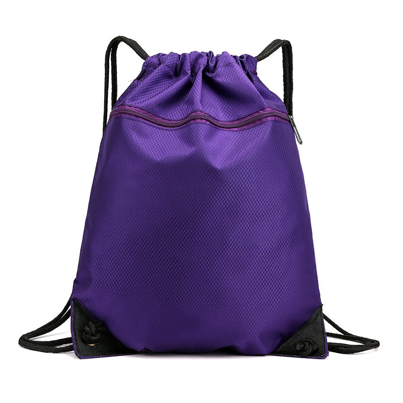 Simple Lightweight Drawstring Large Capacity Football Sports Backpacks