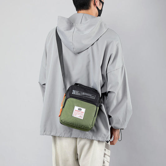 Men's Innovative Oxford Cloth Canvas Pannier Men's Shoulder Bags