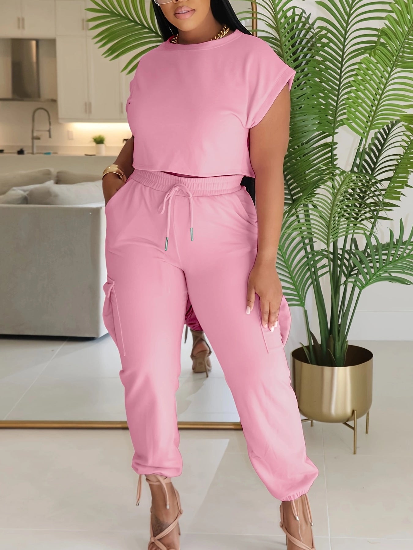Classic New Women's Solid Color Trousers Suits