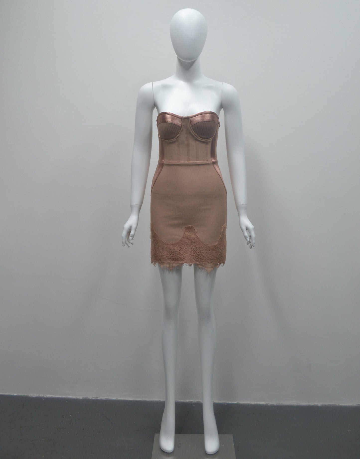 Tight Hip Sleeveless Tube Backless Design Tops