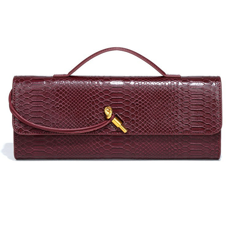 Women's Pattern Hand-woven Fashion Sense Niche Dinner Bags