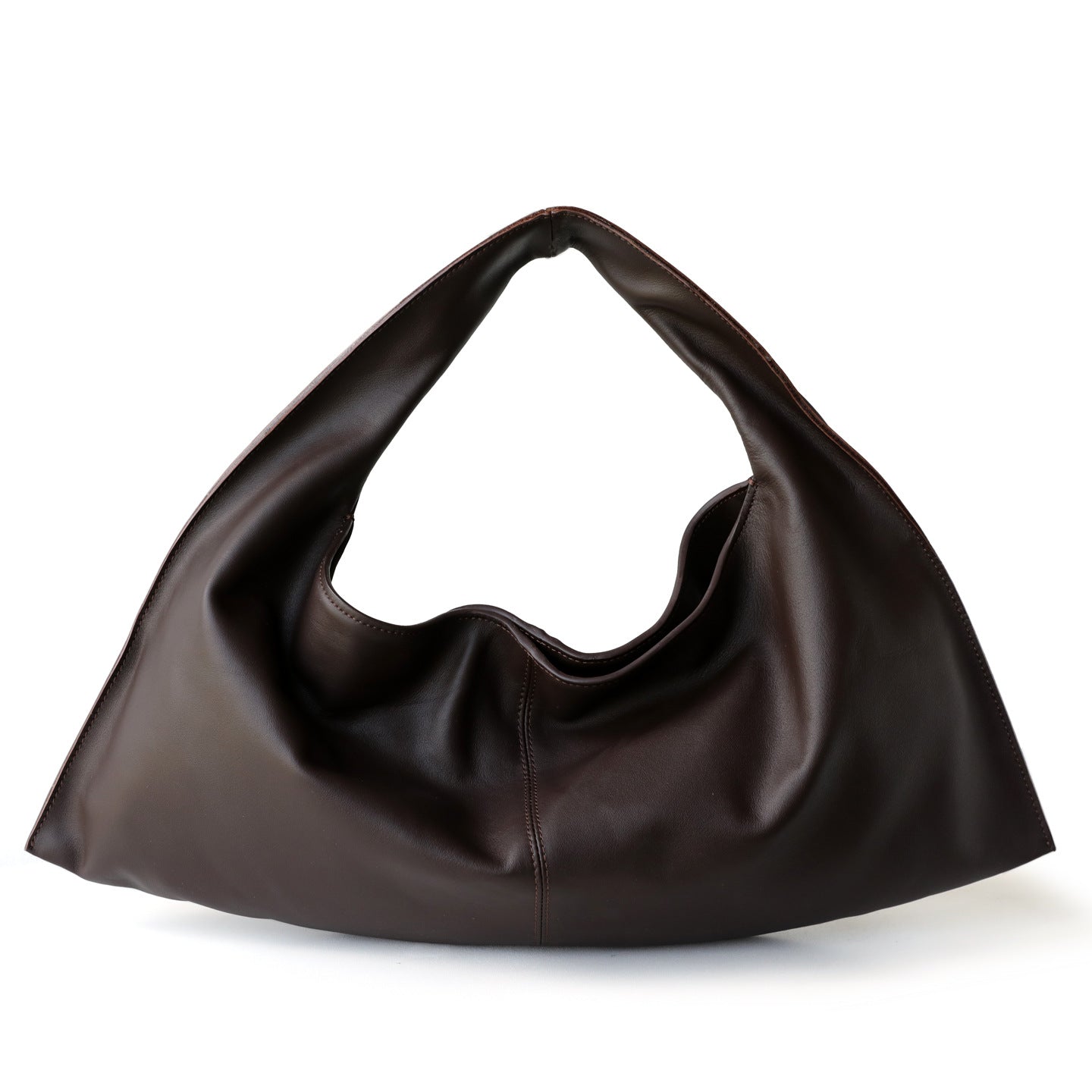 Layer Cowhide Korean Simple Genuine Leather Leisure Armpit Bags