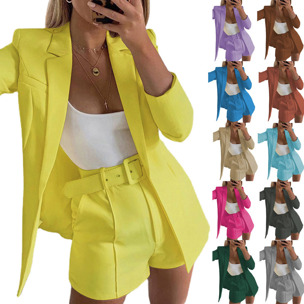 Stylish Graceful Fashion Sexy Temperament Casual Small Suit
